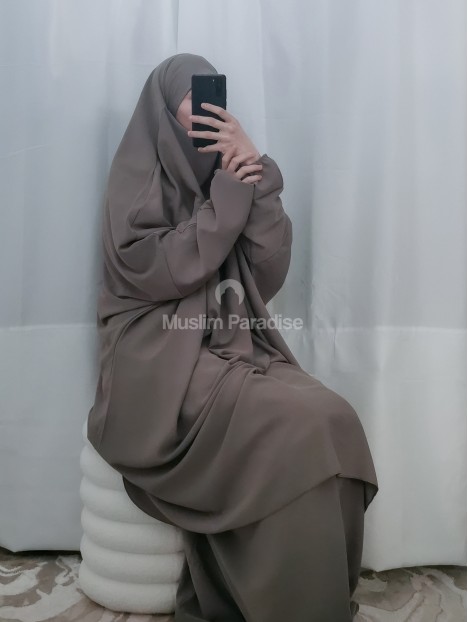Jilbeb jupe - Jilbab jupe taupe