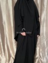 abaya khimar noir muslim paradise