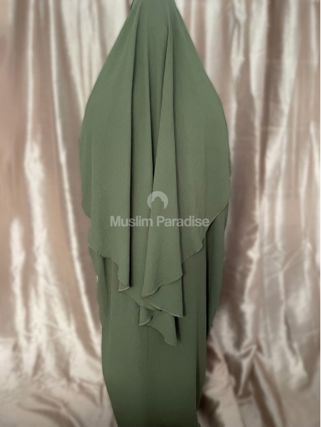 abaya en jazz kaki