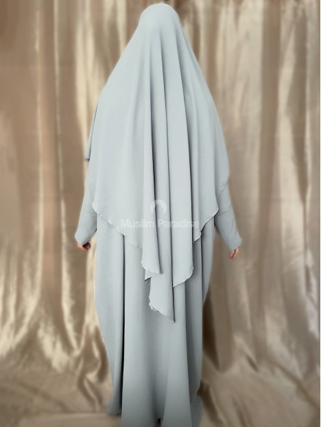 ensemble voilée gris