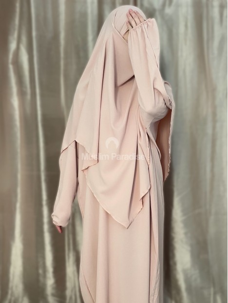 Conjunto Abaya Khimar Seda Medina - Muslim Paradise