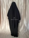 Ensemble abaya khimar muslim paradise noir