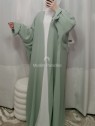 kimono manche tulipe soie de medine vert d'eau