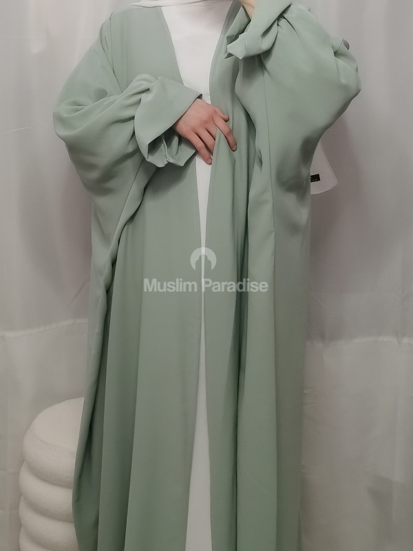 kimono vert d'eau muslim paradise