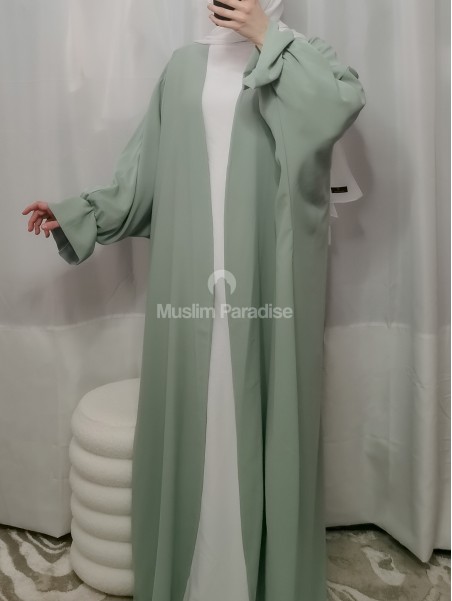 Kimono pas cher vert d'eau