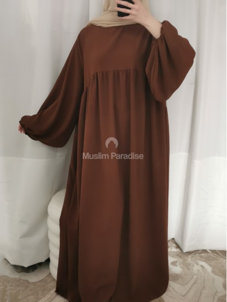 abaya jazz manche ballon