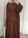 abaya Jazz marron