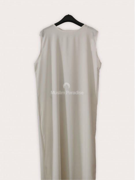 Sous abaya blanche