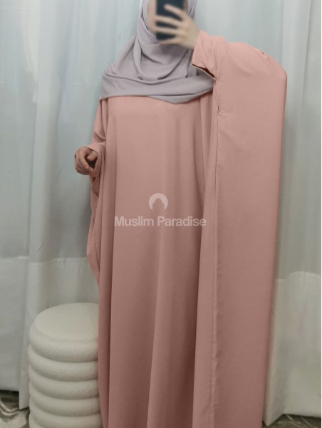 Abaya farasha rose