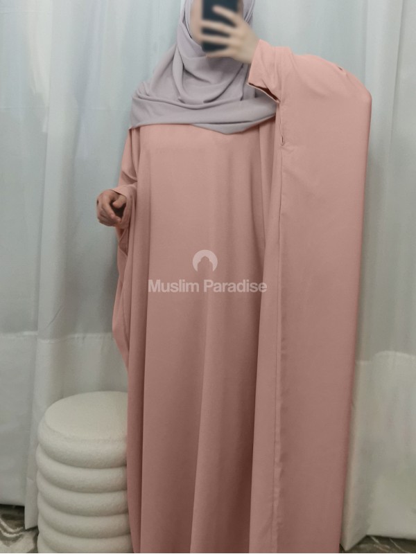 Abaya farasha rose