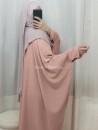 Abaya Farasha Manche serrée - Soie de Medine