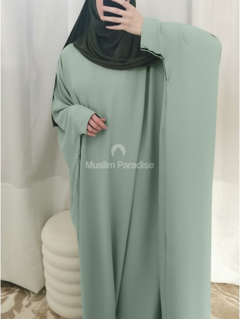 Abaya Farasha Manche serrée - Soie de Medine
