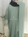 Abaya Farasha Manche serrée - Soie de Medine