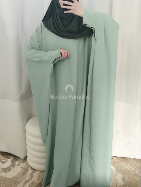 Abaya Farasha Manche serrée - Soie de Medine