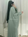 Abaya Farasha Manche serrée - Soie de Medine