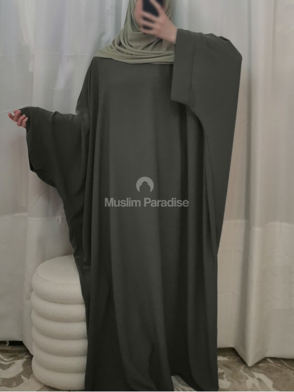 abaya farasha kaki