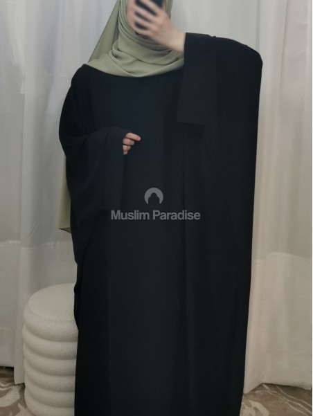 abaya farasha noir