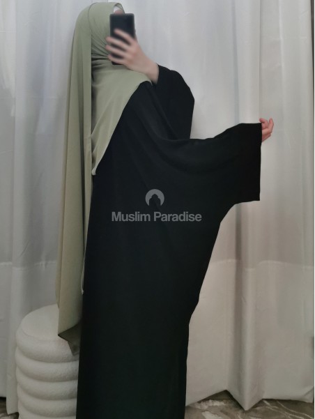 abaya large noir