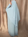 Abaya bleu clair