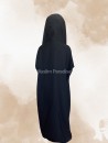 Abaya Hijab Intégré Jeune fille noir