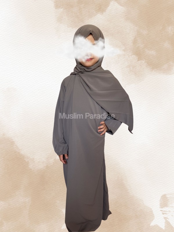 Abaya hijab int gr Enfant Abaya Jeune Fille Muslim Paradise