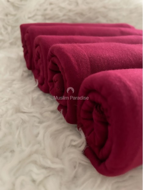 Hijab jersey muslim paradise rouge