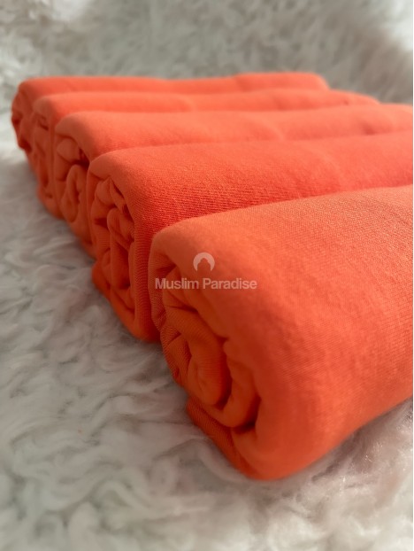 hijab jersey orange