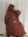 Jilbeb jupe marron pas cher