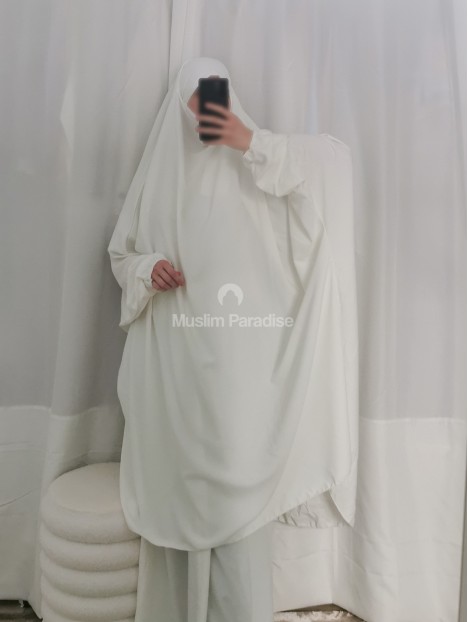 Jilbeb jupe - Jilbab jupe blanc