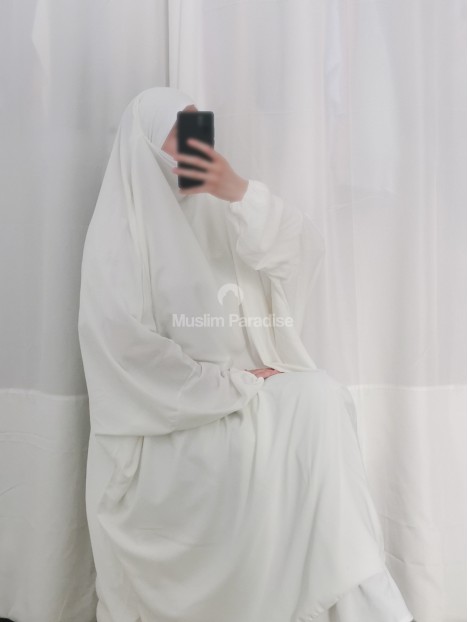 Jilbeb jupe blanc