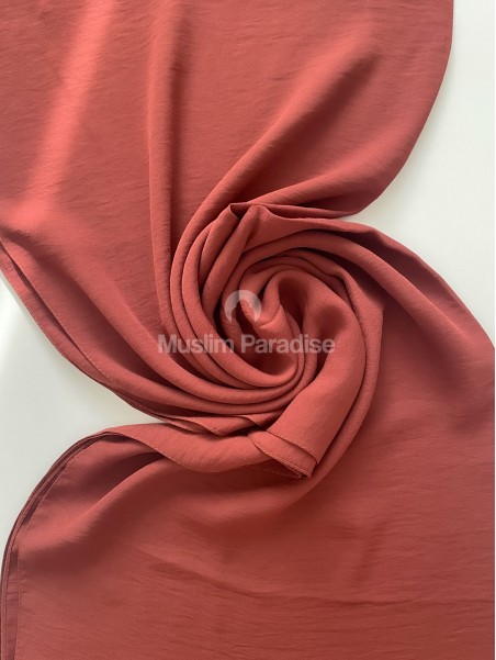 Hijab Jazz bordeau rouille