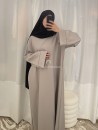 Abaya básica de bolsillos baratos - Muslim Paradise