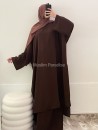 Tunique longue marron