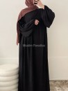 Abaya Jazz Noir