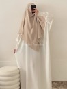 Abaya Mangas Plisadas - Abaya Seda Medina - Muslim Paradise