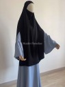 Abaya pas cher tulipe bleu