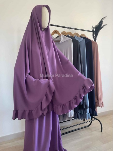 ensemble de prière pas cher lilas