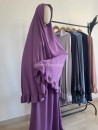 Ensemble de prière froufrou lilas