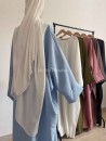 Abaya de lino - Abaya básica - Muslim Paradise