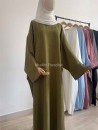 Abaya de lino - Abaya básica - Muslim Paradise