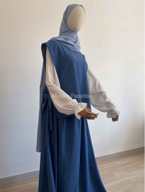 Ensemble jupe muslim paradise bleu