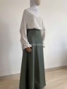 Falda larga de satén barato - Muslim Paradise
