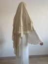 abaya manches volantes