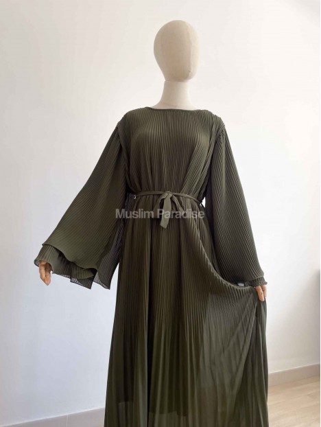 robe longue kaki