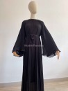 Robe longue plissée à volant - Robe longue pas cher - Muslim Paradise
