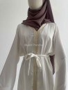 Abaya aid blanc