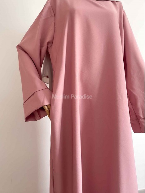Abaya básica de bolsillos baratos - Muslim Paradise