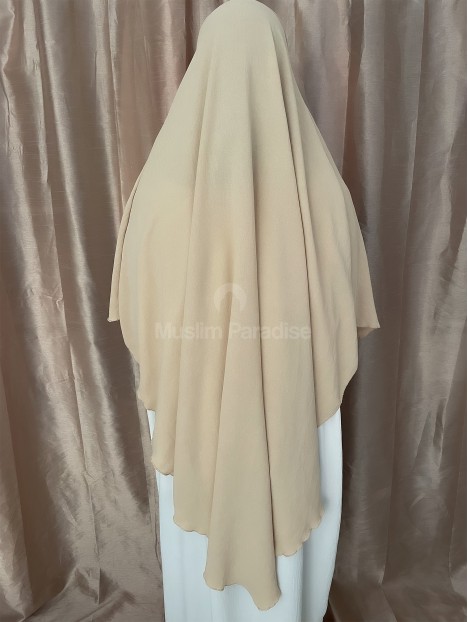 Khimar Jazz beige pas cher