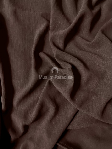 Khimar Marron foncé