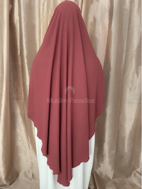 Khimar rose Jazz - khimar pas cher